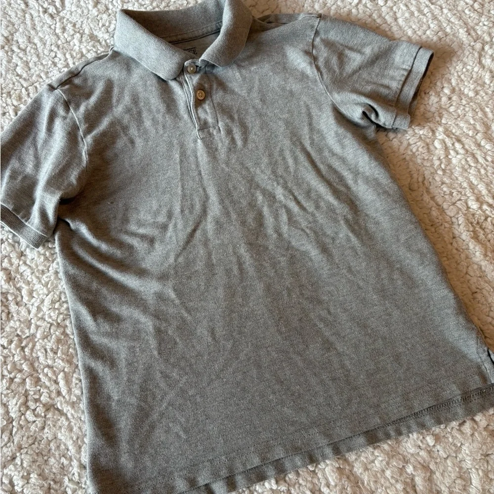 🍒4/$15 The Children's Place Light Grau Polo